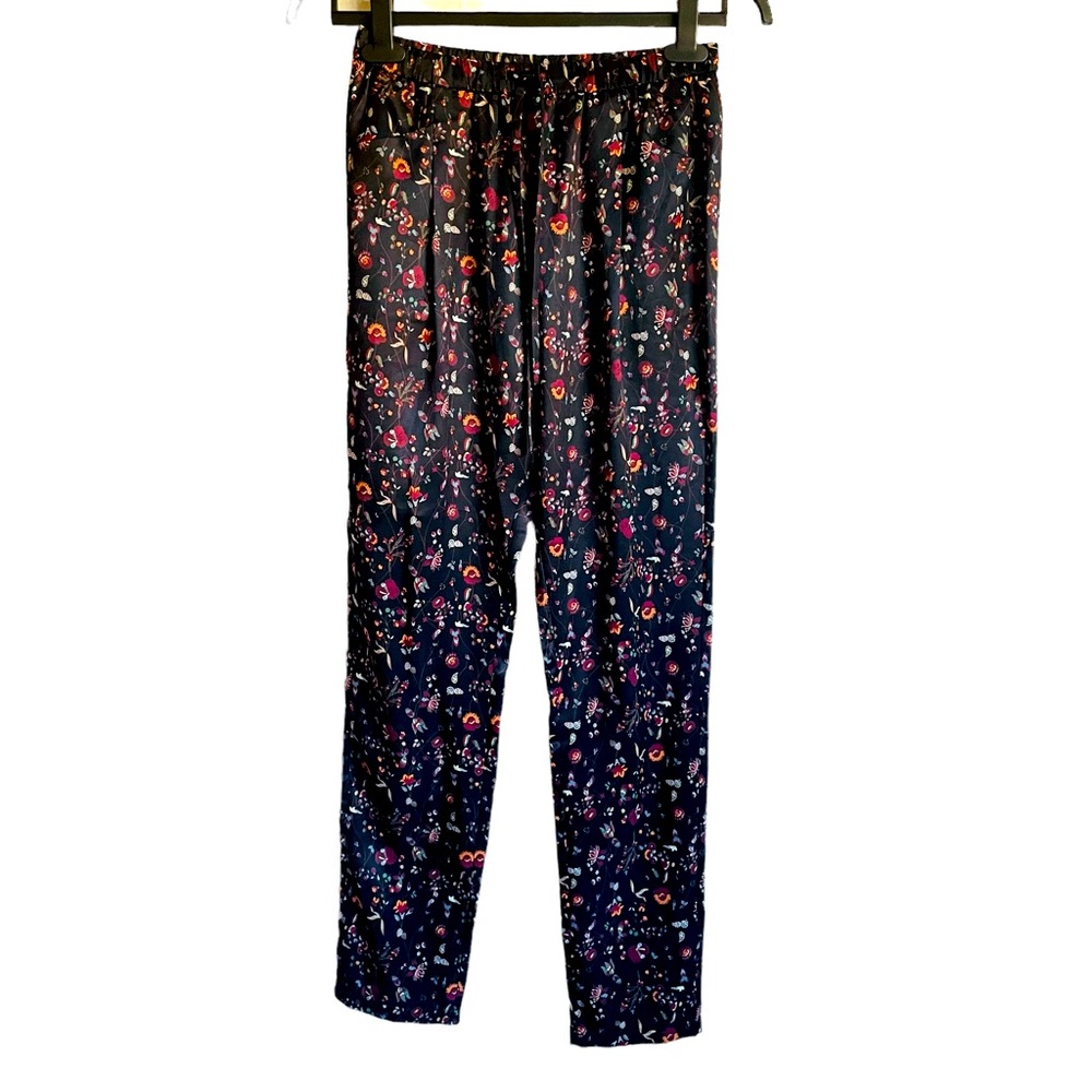 Anthropologie See U Soon Floral Slinky Flowy Pant